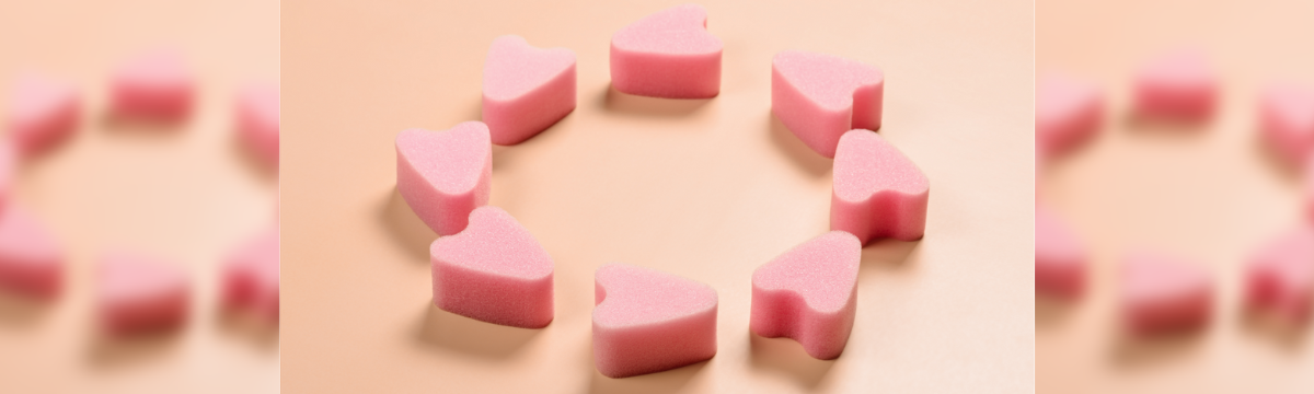 Rózsaszín, szív alakú, szivacsos – Ismerd meg a soft tampont!