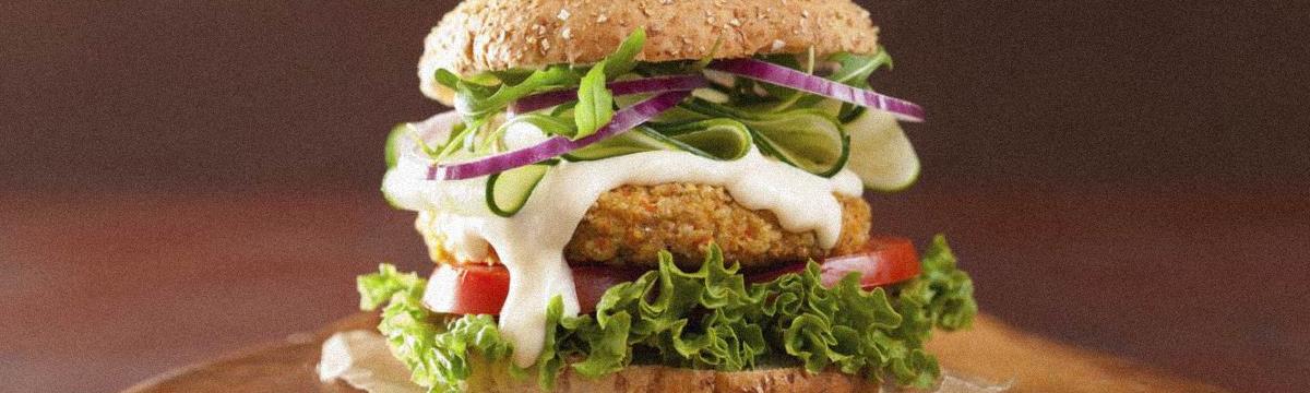 A tökéletes fitneszrecept: vegán burger