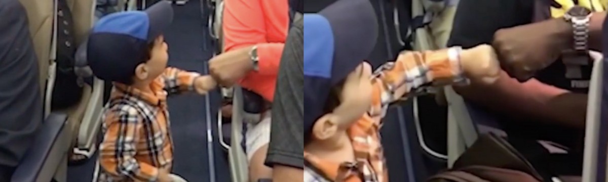 A nap videója bebizonyítja, hogy gyerkőccel repülni oltári buli