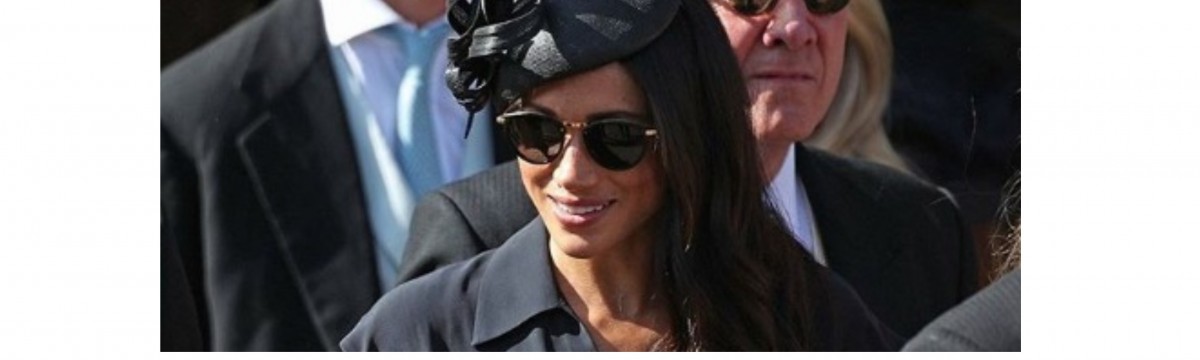 Így jelent meg Meghan Markle az esküvőn