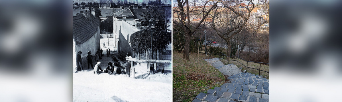 Fotópárokon a történelemmel átitatott, mesélő utcák – Így változott meg a Naphegy és környéke