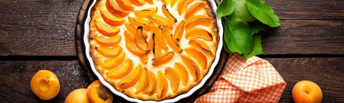 Barackos pite különlegesen, mandulás krémmel