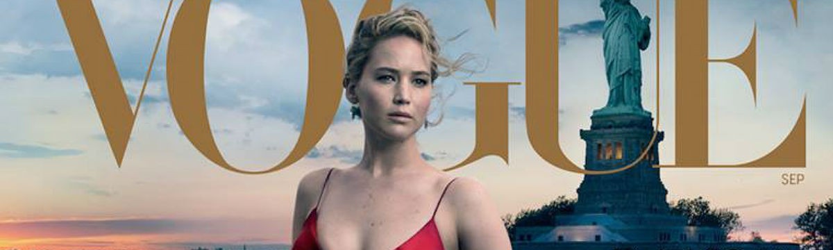 Jennifer Lawrence lett a 125 éves Vogue szeptemberi címlaplánya – négyszer!